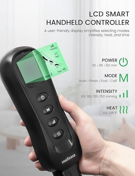 Leg Massagers with Heat and Compression
