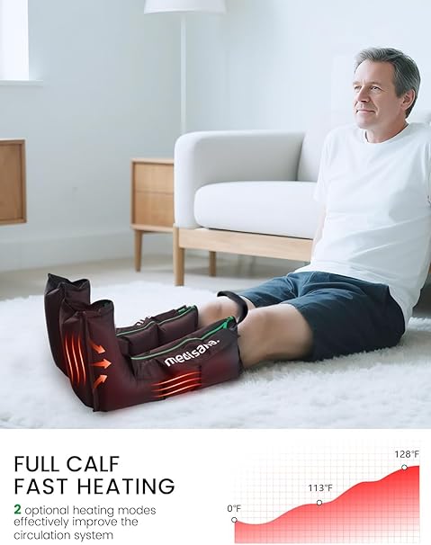 Leg Massagers with Heat and Compression