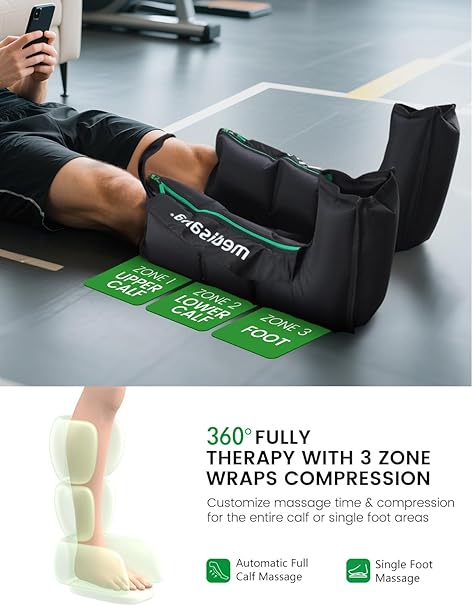 Leg Massagers with Heat and Compression