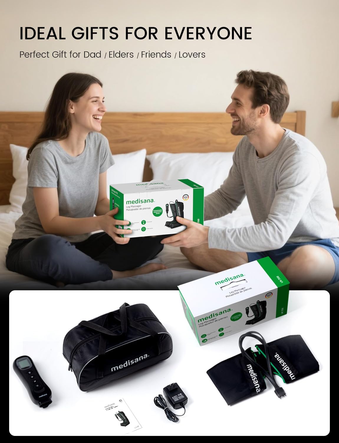 Leg Massagers with Heat and Compression