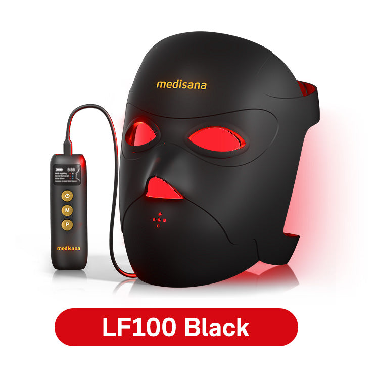 Medisana Red Light Therapy Face Mask with 3 Modes (850nm NIR) | LED Facial Mask for Anti-Aging, Acne & Skin Rejuvenation | Cordless 3D Fit, 336 LEDs, Rechargeable 5200mAh
