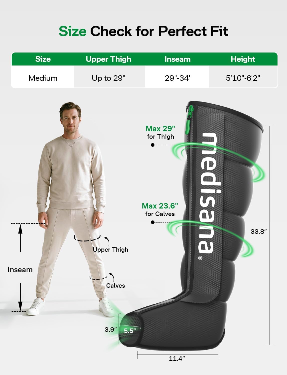 Medisana LM850 Leg Massager