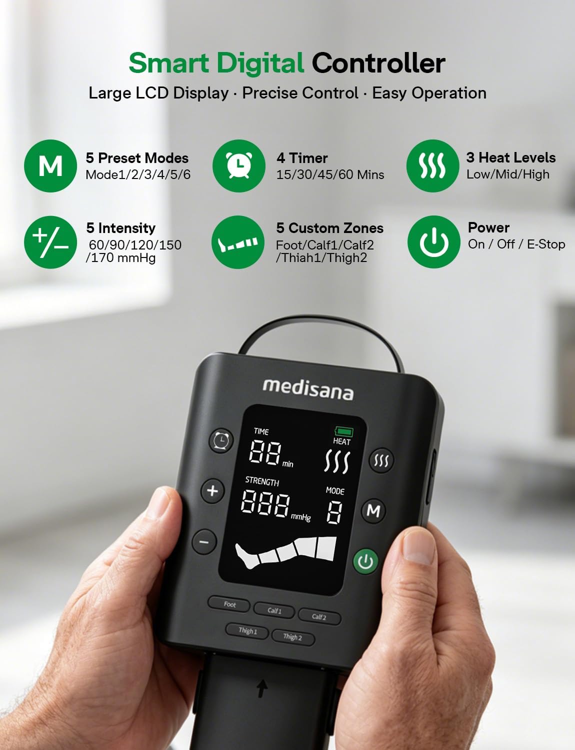 Medisana LM850 Leg Massager