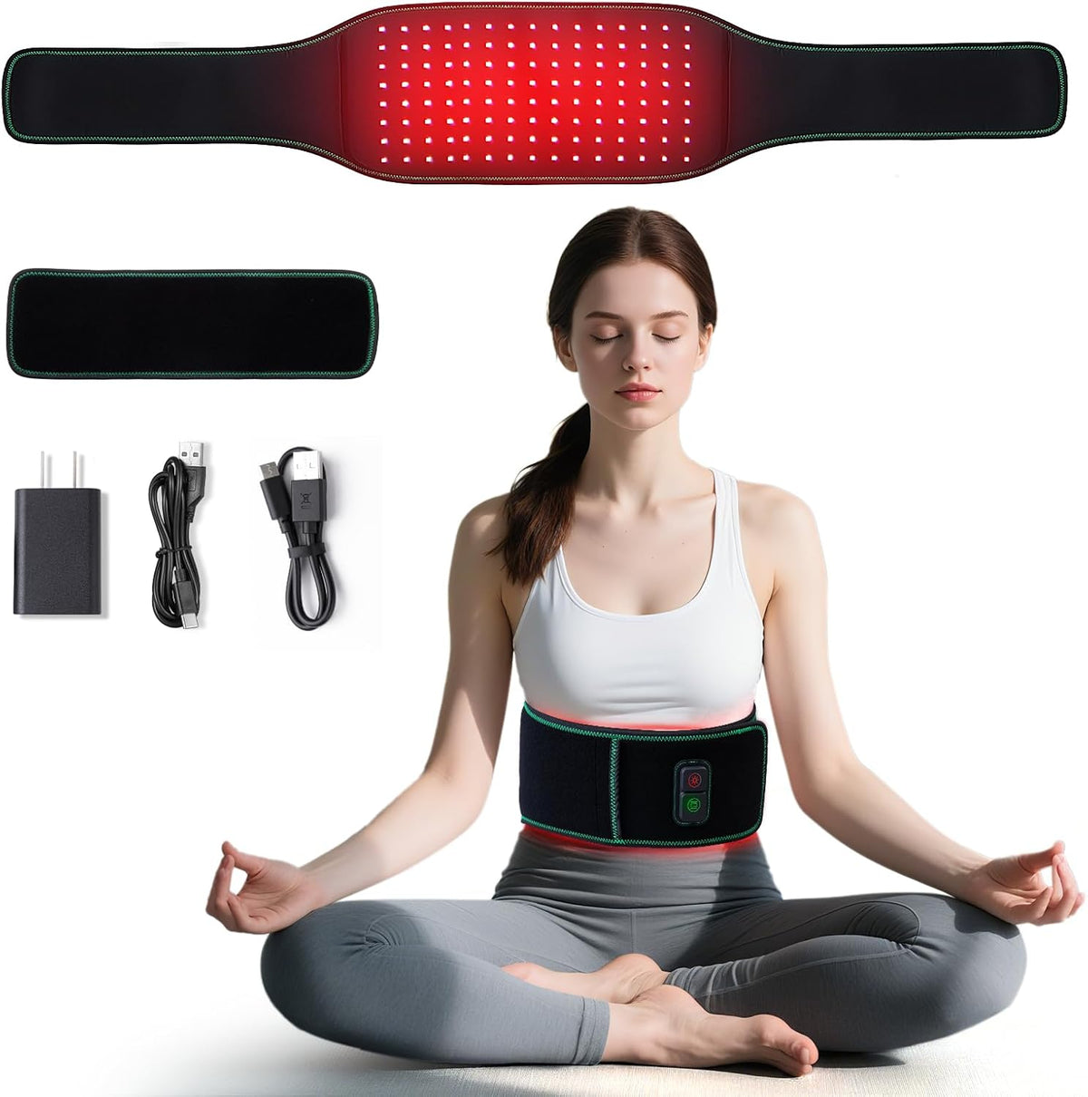 Medisana RL100 Red Light Therapy Belt for Back Pain Relief | Infrared ...