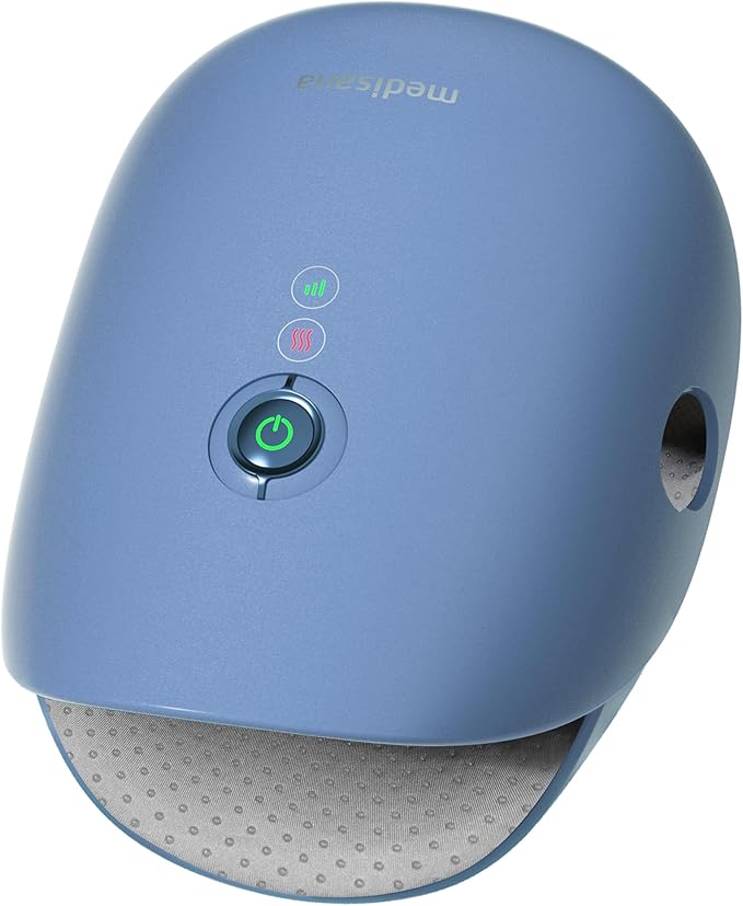Medisana Hand Massager with Heat and Compression, Cordless Hand Massager for Arthritis and Carpal Tunnel Relief, Knuckle Stretching Massage,Birthday Gifts for Women