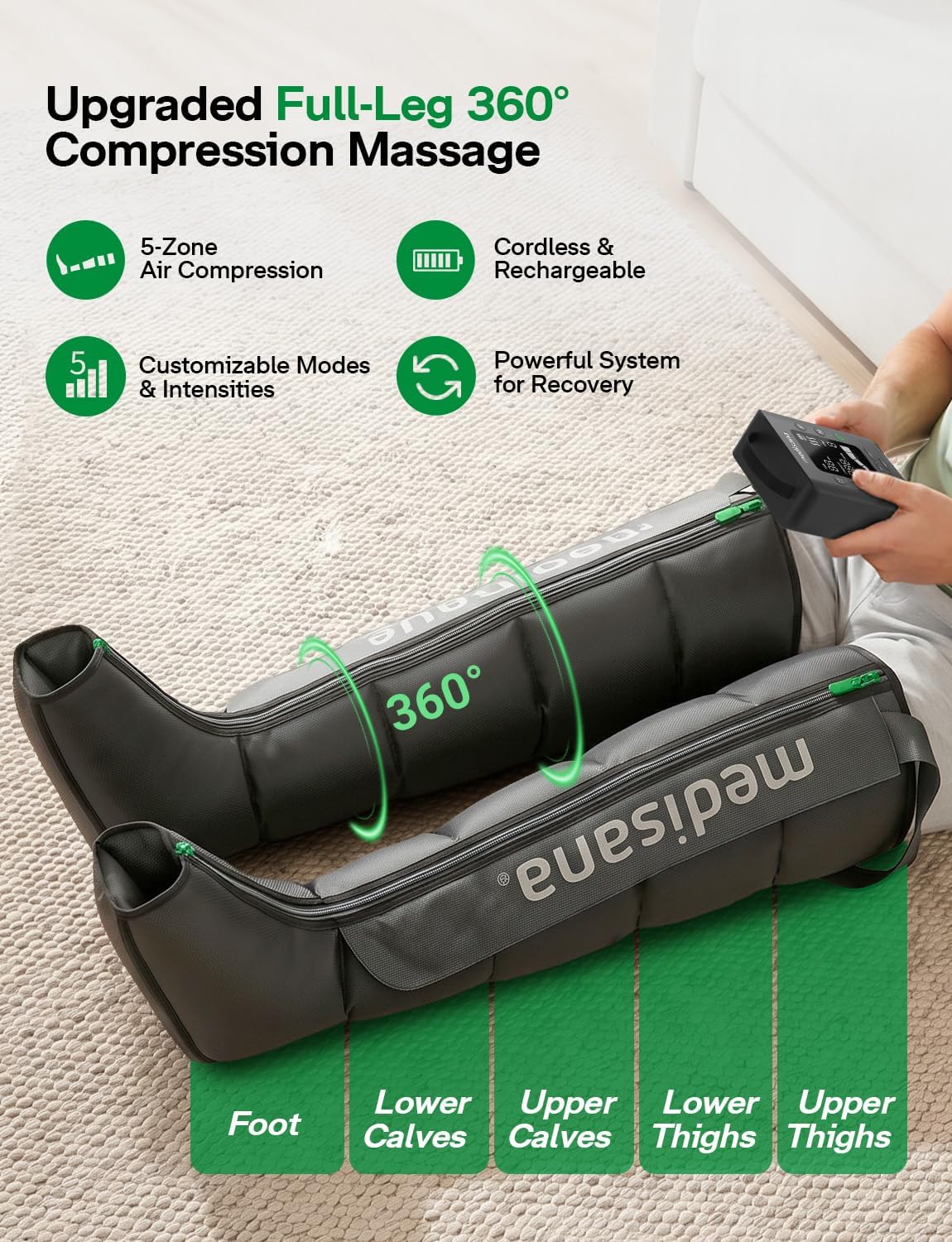 Medisana LM850 Leg Massager